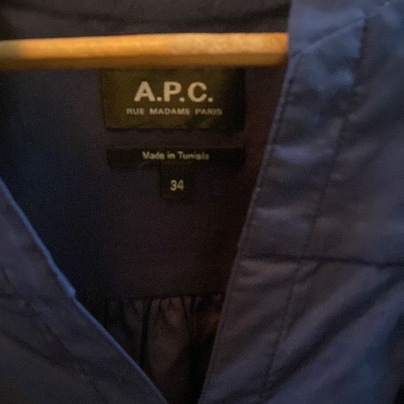 Blue APC blouse - Picture 2 of 5